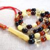 Baltic Amber Rosary Four-color